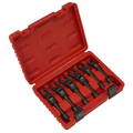 Flexi-Head Flare Nut Diesel Injection Wrench Set 3/8"Sq Drive 6pc AK6901