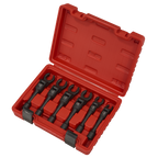 Flexi-Head Flare Nut Diesel Injection Wrench Set 3/8"Sq Drive 6pc AK6901