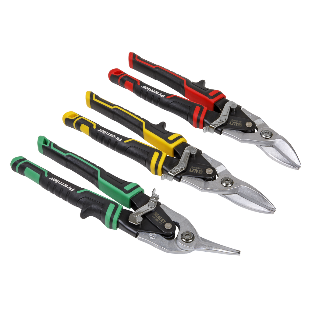 High Leverage Aviation Tin Snip Set 3pc AK69073