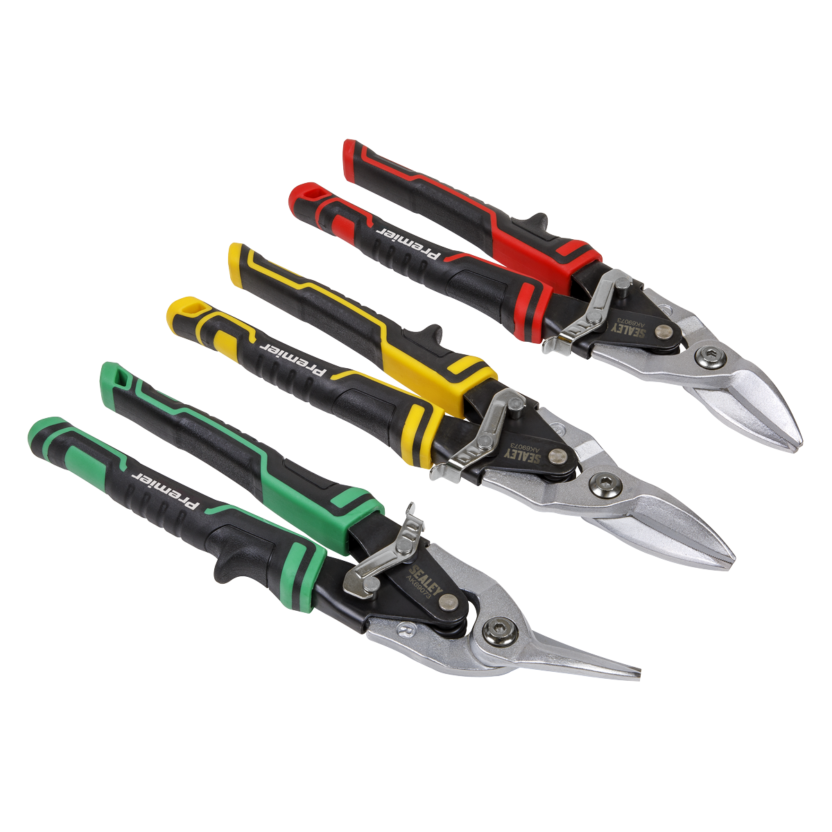 High Leverage Aviation Tin Snip Set 3pc AK69073