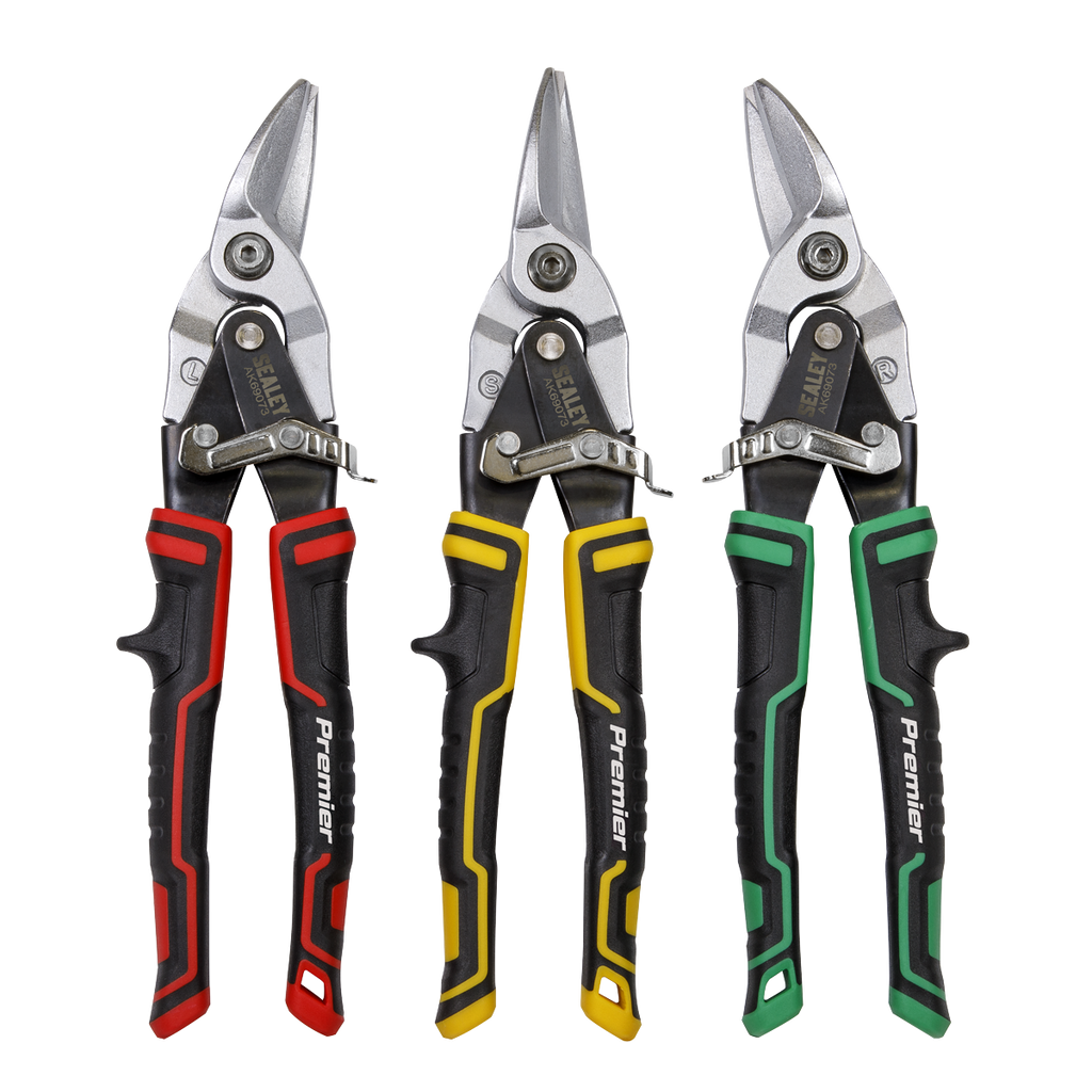 High Leverage Aviation Tin Snip Set 3pc AK69073