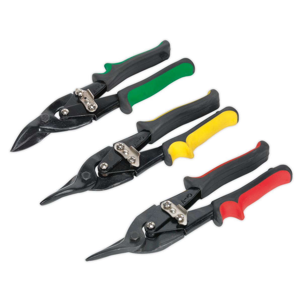 Aviation Tin Snips Set 3pc AK6907