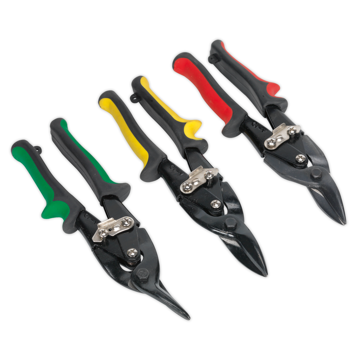 Aviation Tin Snips Set 3pc AK6907