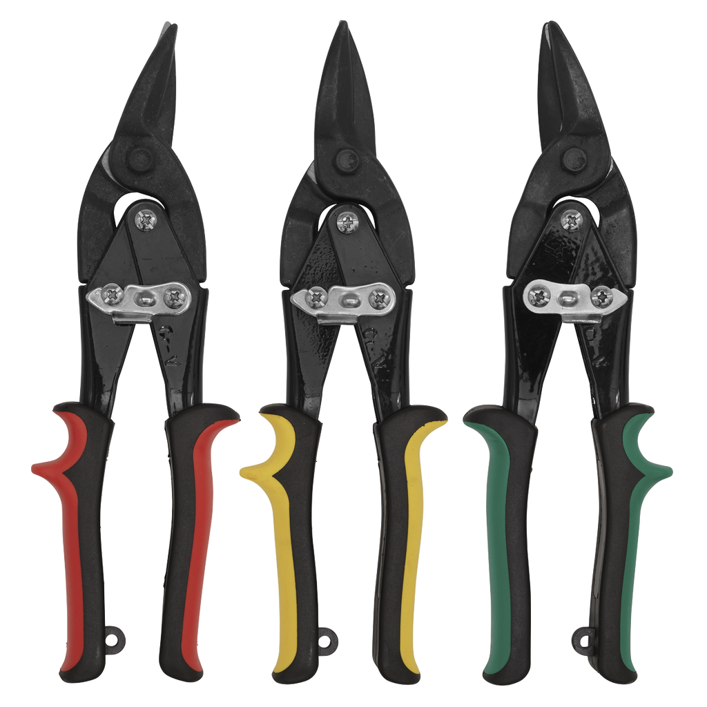 Aviation Tin Snips Set 3pc AK6907