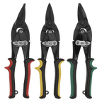 Aviation Tin Snips Set 3pc AK6907
