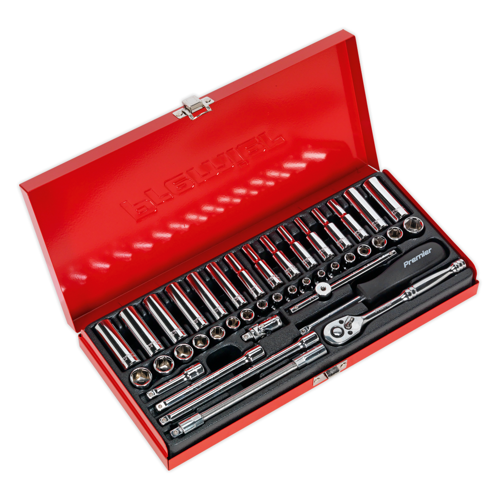 Metric/Imperial Socket Set 1/4"Sq Drive 41pc AK690