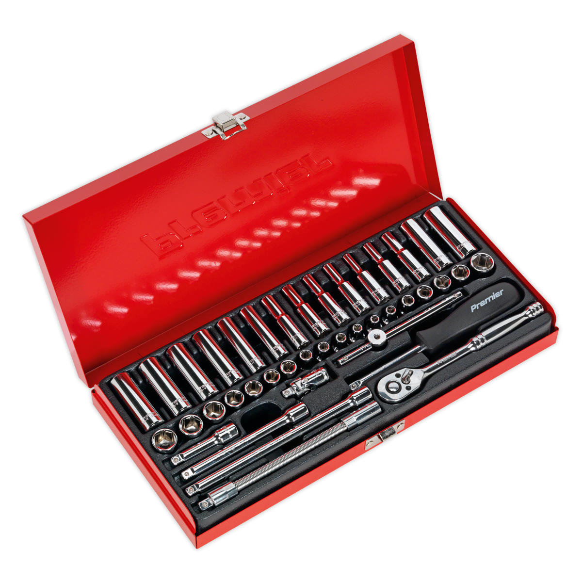 Metric/Imperial Socket Set 1/4"Sq Drive 41pc AK690