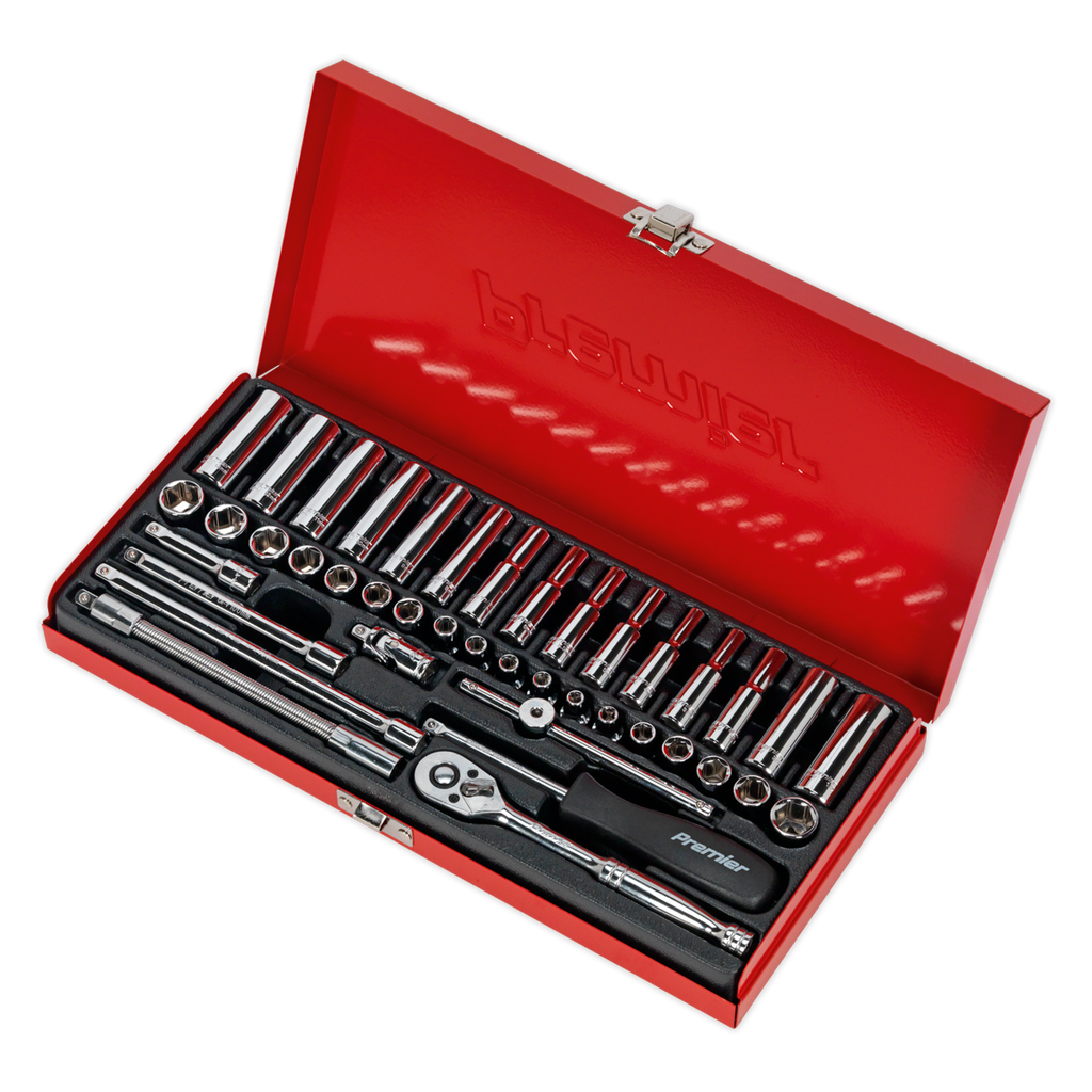 Metric/Imperial Socket Set 1/4"Sq Drive 41pc AK690