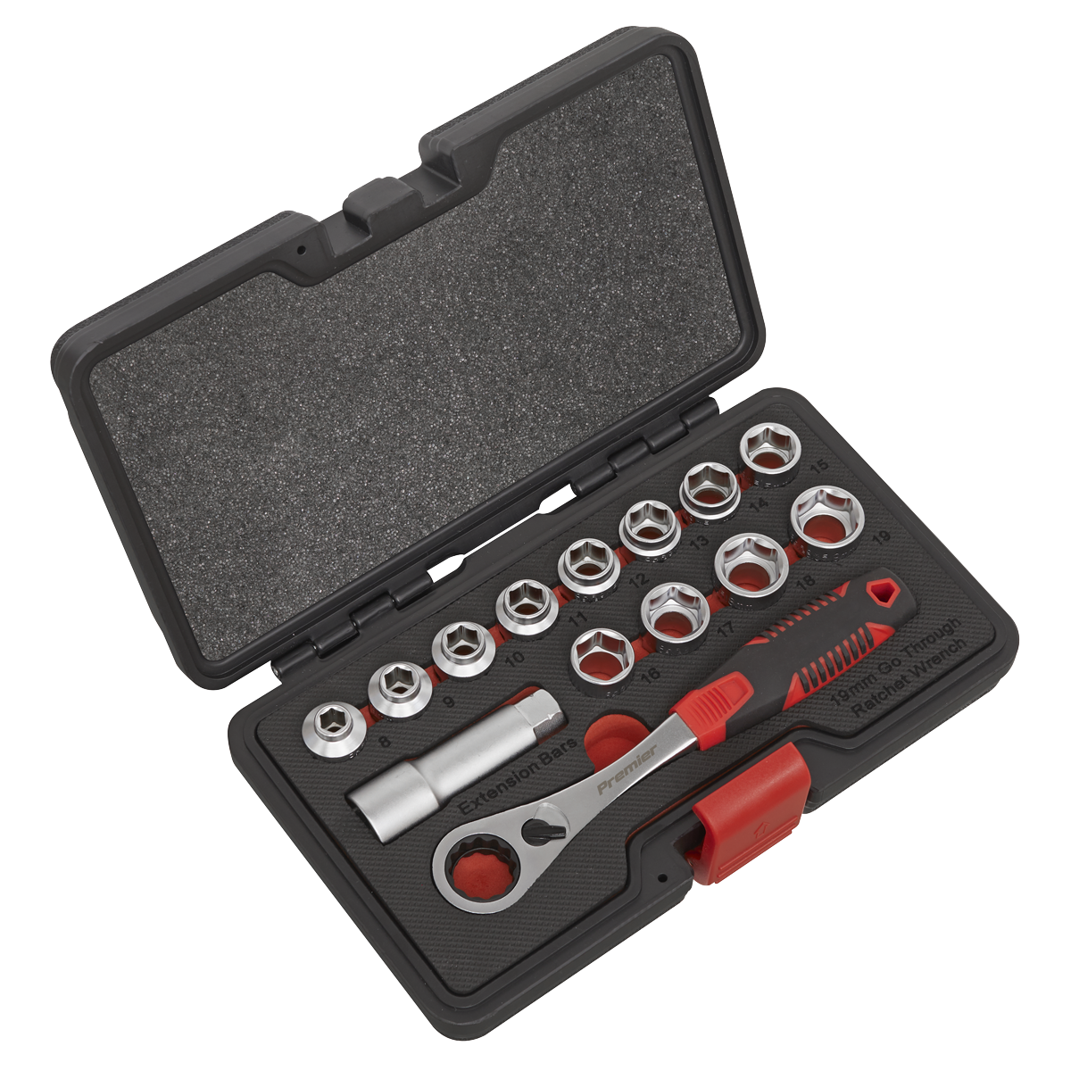 Low Profile Go-Through Socket Set 14pc AK6926