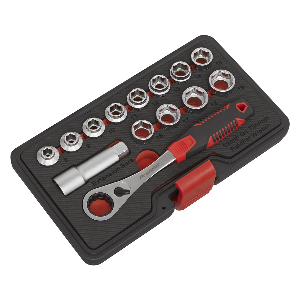 Low Profile Go-Through Socket Set 14pc AK6926