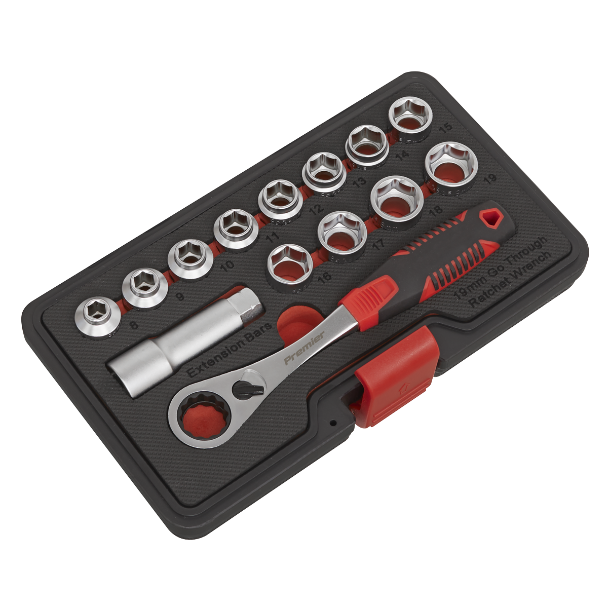 Low Profile Go-Through Socket Set 14pc AK6926