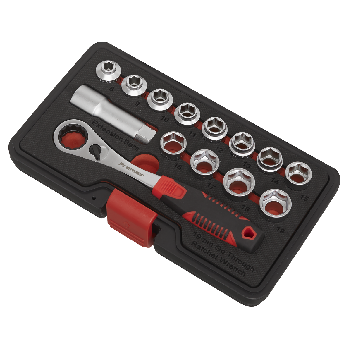 Low Profile Go-Through Socket Set 14pc AK6926