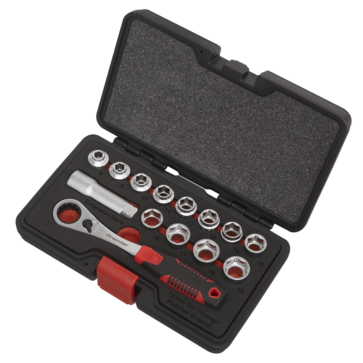 Low Profile Go-Through Socket Set 14pc AK6926
