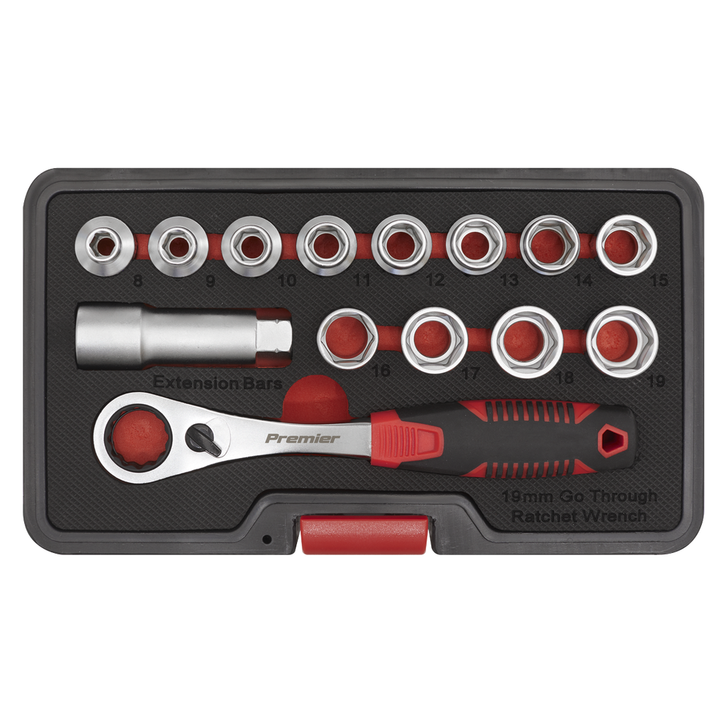 Low Profile Go-Through Socket Set 14pc AK6926