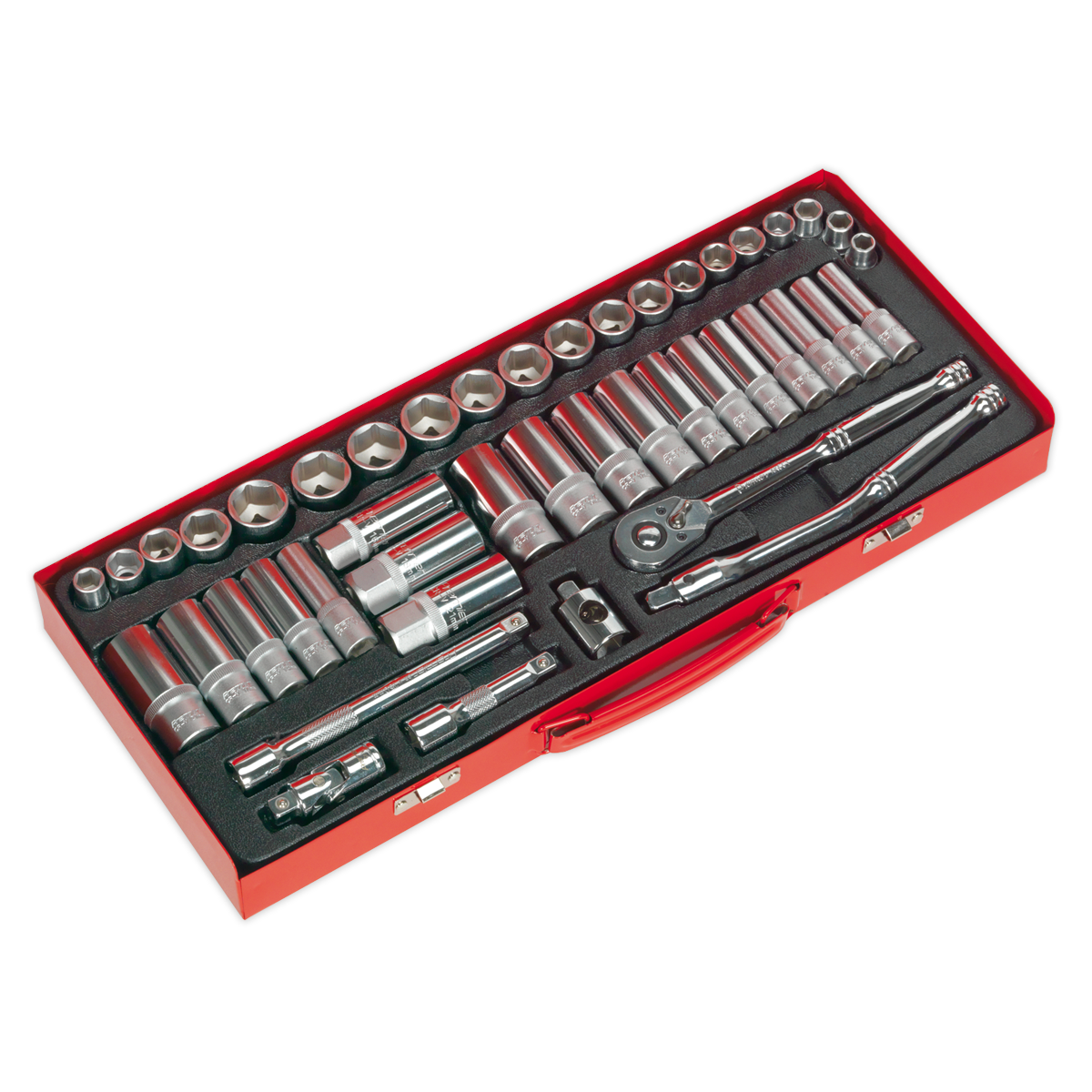 Metric/Imperial Socket Set 3/8"Sq Drive 45pc AK692