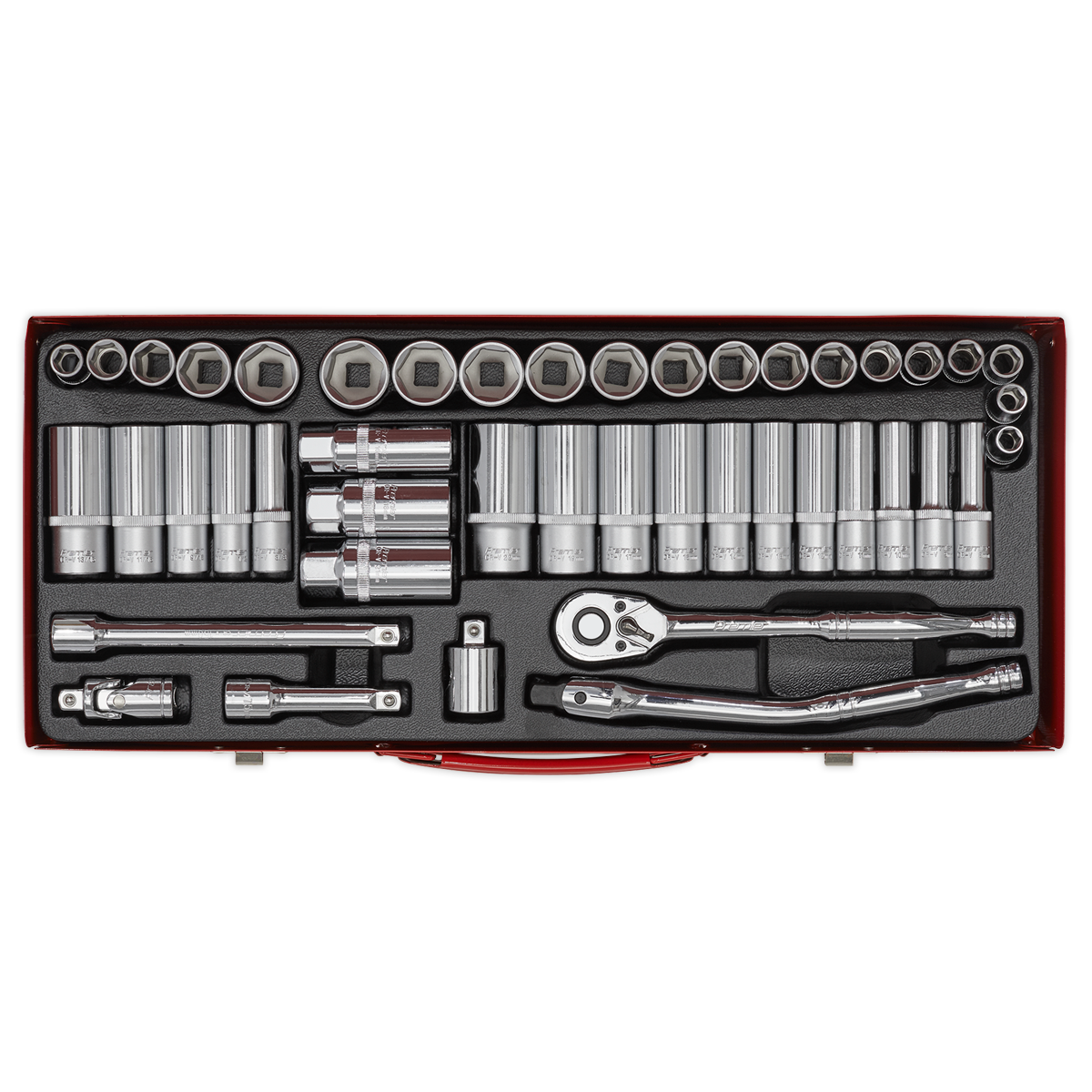 Metric/Imperial Socket Set 3/8"Sq Drive 45pc AK692