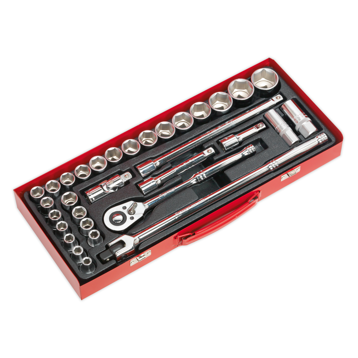 Metric/Imperial Socket Set 1/2"Sq Drive 32pc AK693