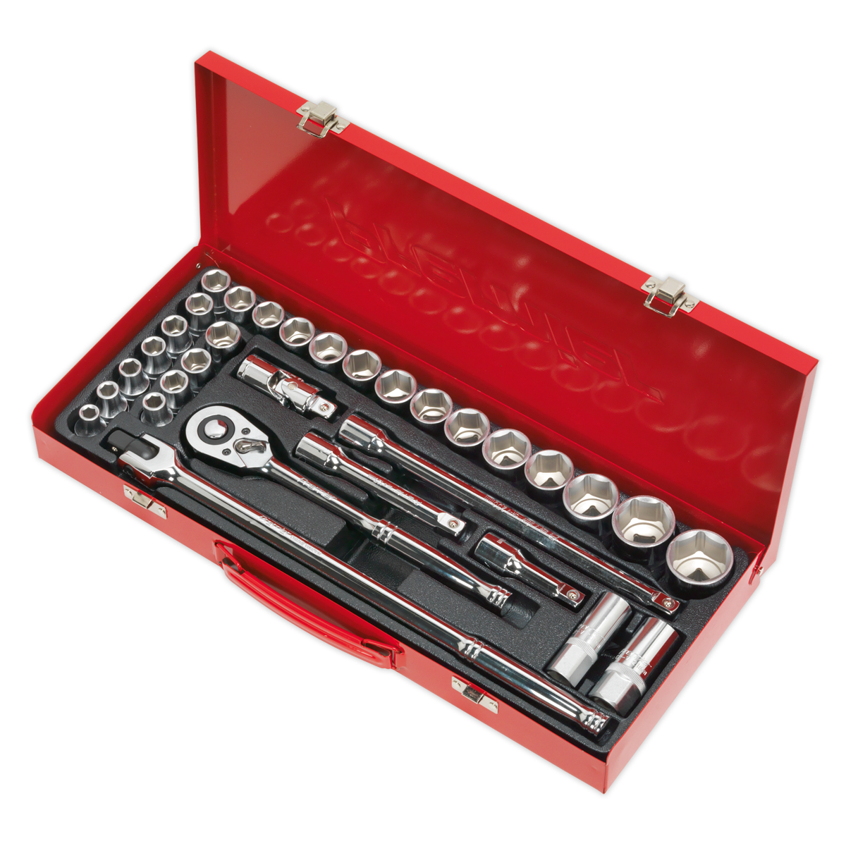 Metric/Imperial Socket Set 1/2"Sq Drive 32pc AK693