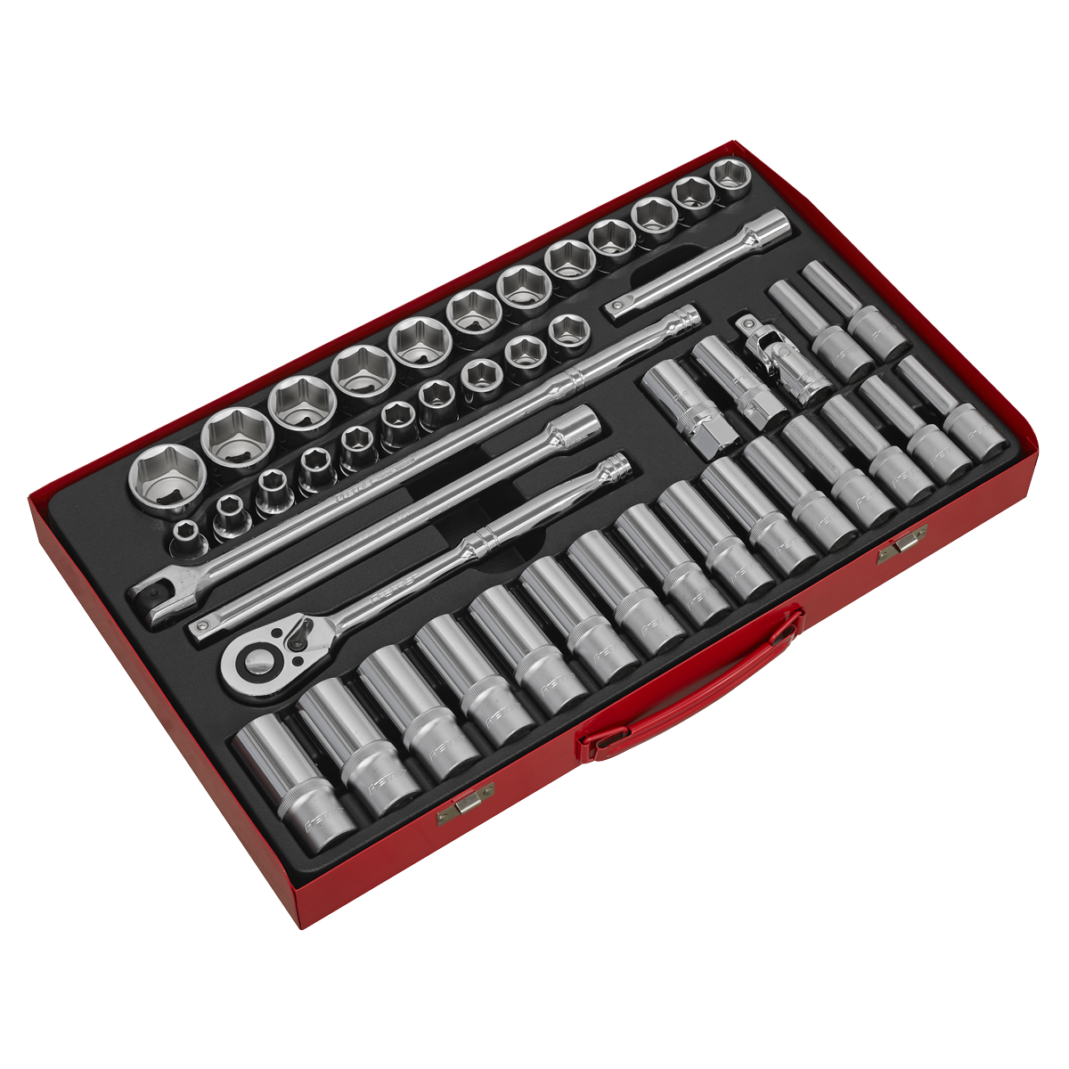Socket Set 1/2"Sq Drive 46pc AK6941