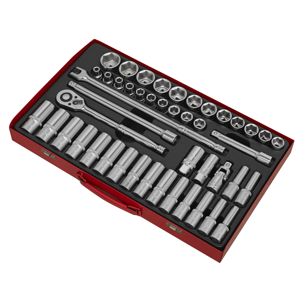 Socket Set 1/2"Sq Drive 46pc AK6941