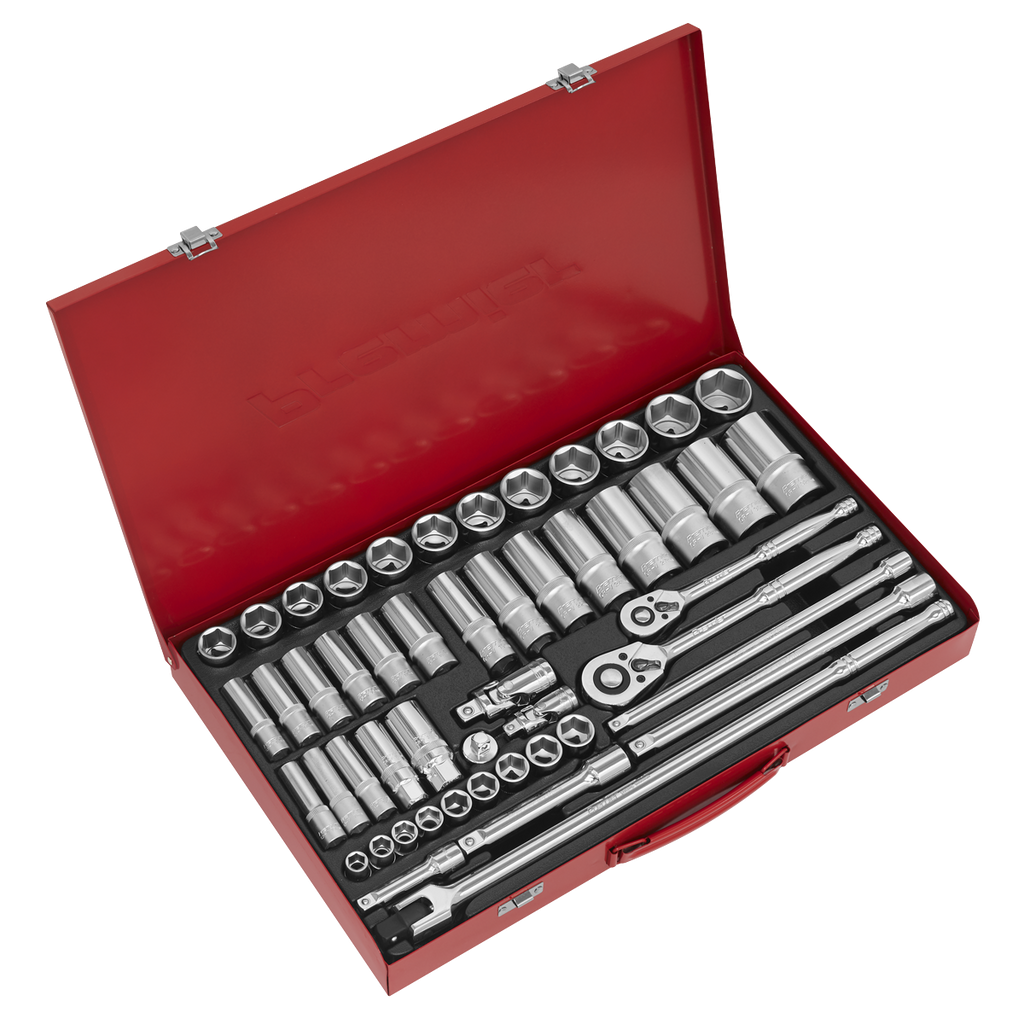 Socket Set 3/8" & 1/2"Sq Drive 50pc AK6942
