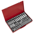 Socket Set 3/8" & 1/2"Sq Drive 50pc AK6942
