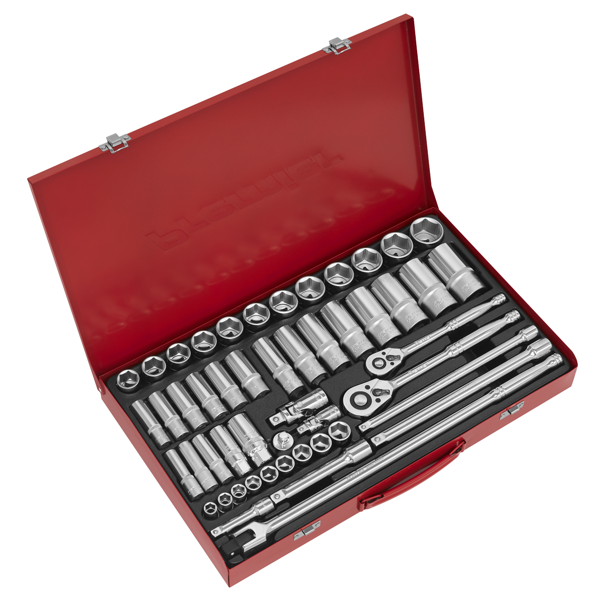 Socket Set 3/8" & 1/2"Sq Drive 50pc AK6942