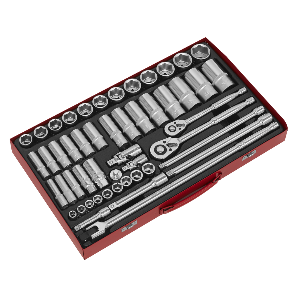 Socket Set 3/8" & 1/2"Sq Drive 50pc AK6942