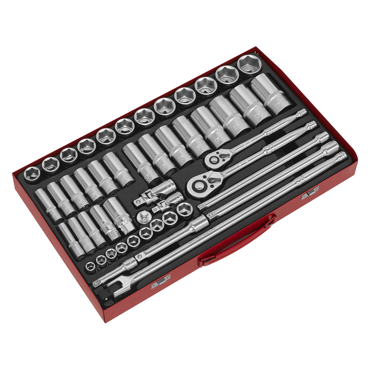 Socket Set 3/8" & 1/2"Sq Drive 50pc AK6942