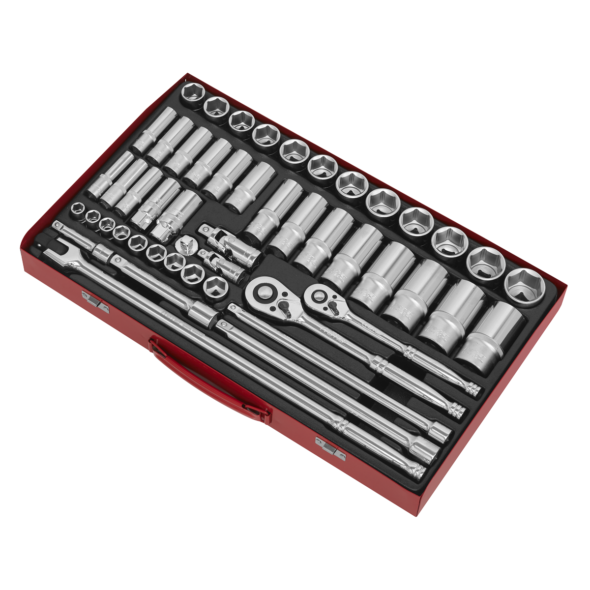 Socket Set 3/8" & 1/2"Sq Drive 50pc AK6942