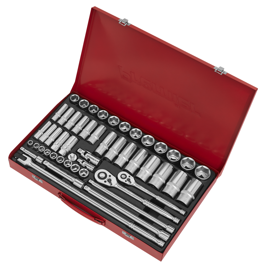 Socket Set 3/8" & 1/2"Sq Drive 50pc AK6942