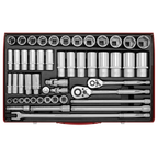 Socket Set 3/8" & 1/2"Sq Drive 50pc AK6942
