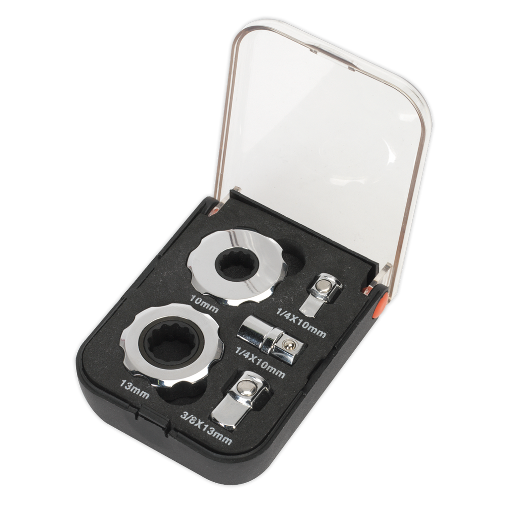 Palm Ratchet Set 1/4" & 3/8"Sq Drive 5pc AK6959