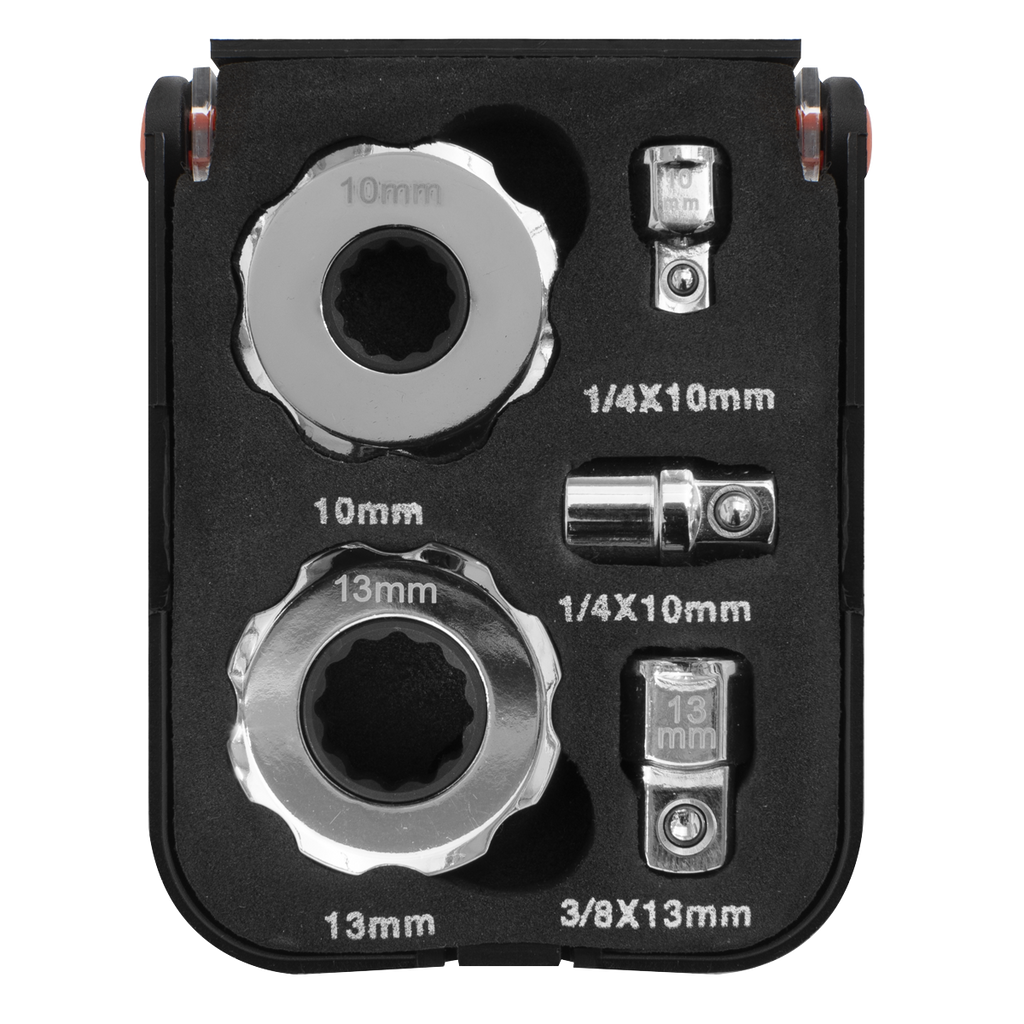 Palm Ratchet Set 1/4" & 3/8"Sq Drive 5pc AK6959