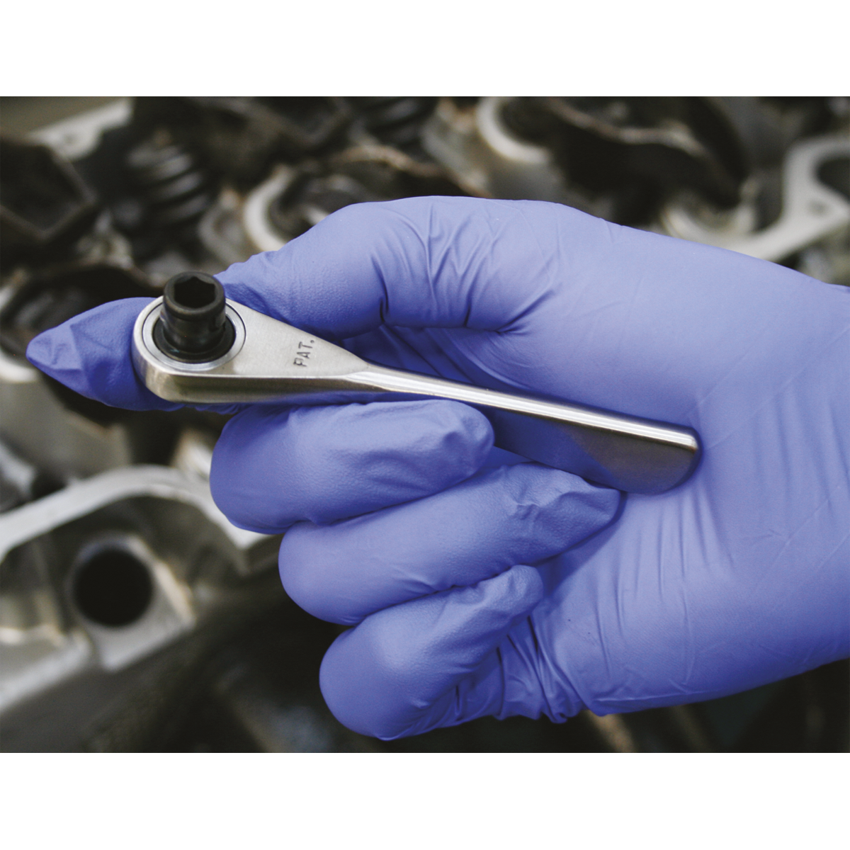 Micro Bit Driver Ratchet Stainless Steel 1/4"Hex AK6961