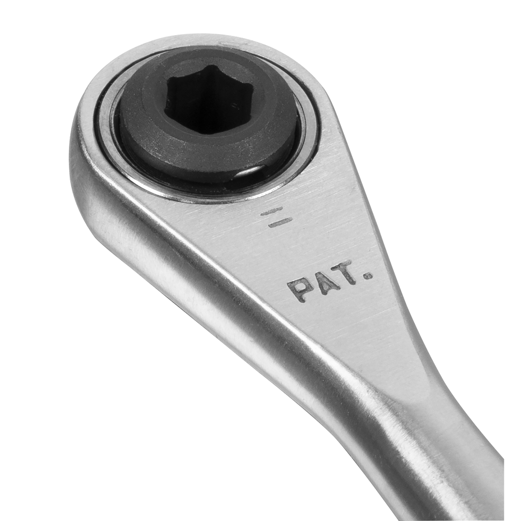 Stainless Steel Micro Bit Driver Ratchet 1/4"Hex AK6962