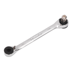 Ratchet Spanner 1/4"Hex x 5/16"Hex Drive with 1/4"Sq Drive Adaptor AK6967