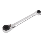 Reversible Ratchet Spanner 1/4"Hex x 10mm Hex AK6968