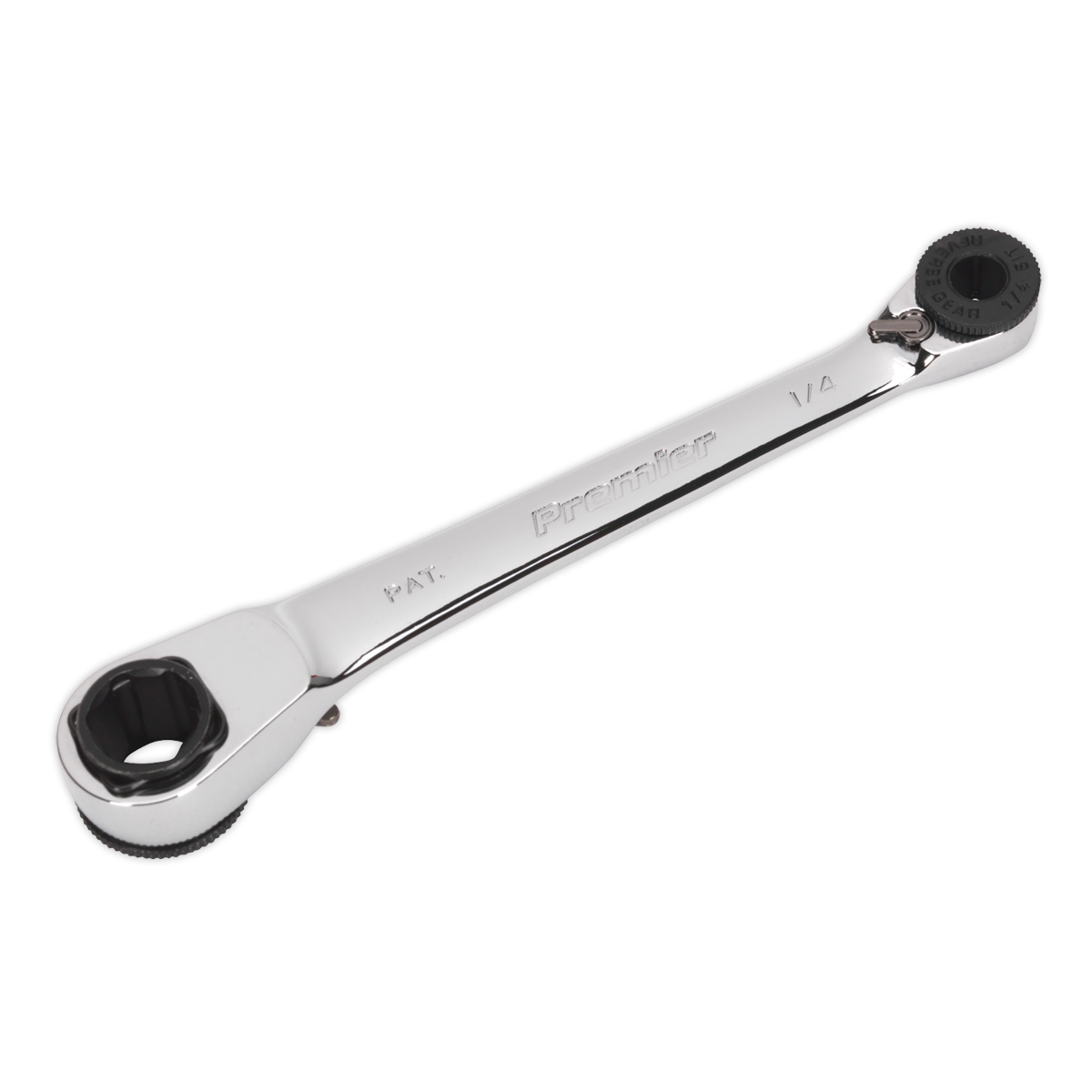 Reversible Ratchet Spanner 1/4"Hex x 10mm Hex AK6968