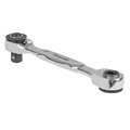 Micro Ratchet Bit Driver & Wrench 1/4"Sq & 1/4"Hex Drive AK6972