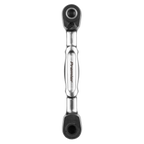 Micro Ratchet Bit Driver & Wrench 1/4"Sq & 1/4"Hex Drive AK6972