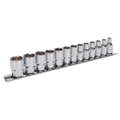 Total Drive® Socket Set 1/4"Sq Drive 13pc AK69813