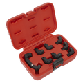 Injector Pipe Socket Set 3/8"Sq Drive 9pc AK6985