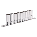 Total Drive® Deep Socket Set 3/8"Sq Drive 10pc AK69910D