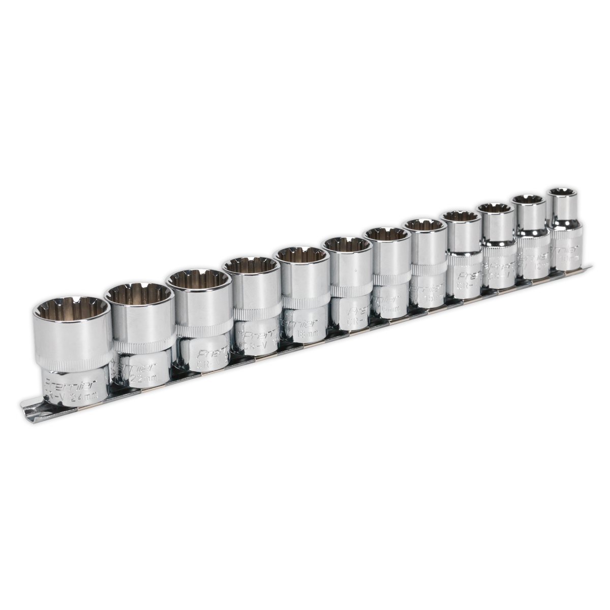 Socket Set 1/2"Sq Drive12pc AK70612