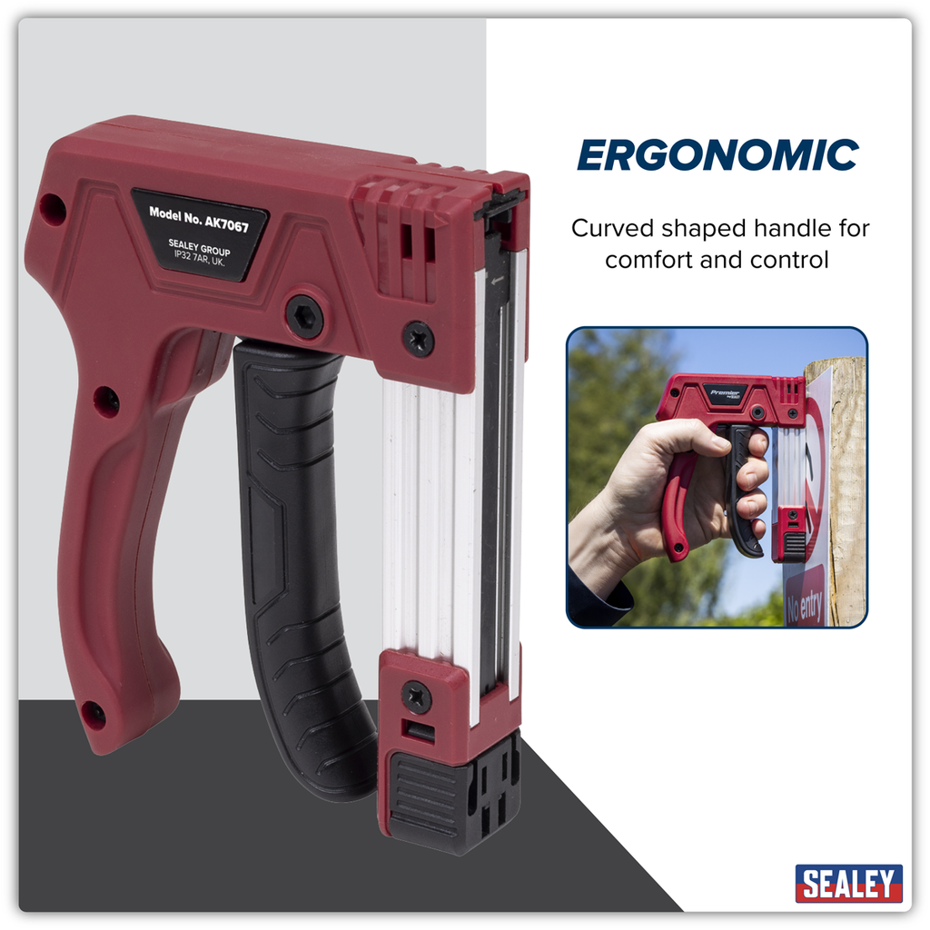 Heavy-Duty Staple & Brad Nail Gun AK7067
