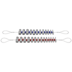 Metric/Imperial Nut & Bolt Thread Checker 26pc AK70NBC