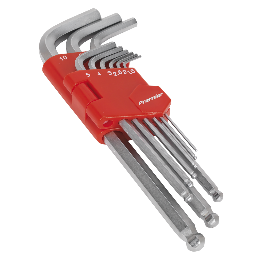 Long Ball-End Hex Key Set 9pc AK7139