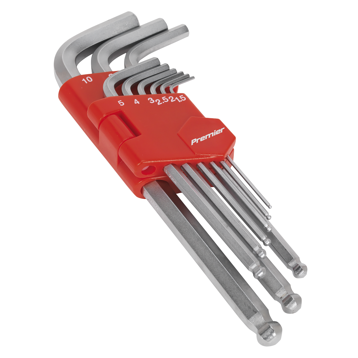 Long Ball-End Hex Key Set 9pc AK7139