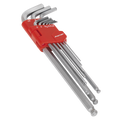 Extra-Long Ball-End Hex Key Set 9pc AK7140